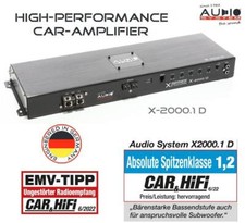 Système audio X-2000.1 D 1