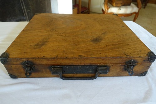 Mallette peintre ancienne - peintre,