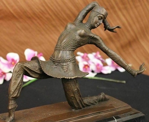 Bronze nouveau sculpture - bronze,