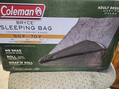 Coleman bryce sleeping bag - bryce,