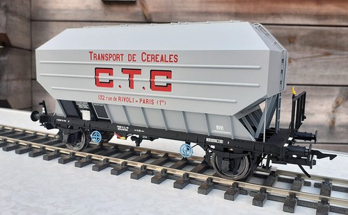 Rail wagon céréalier - 43,