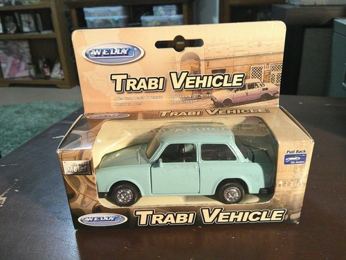 Welly trabi vehicle - welly, back