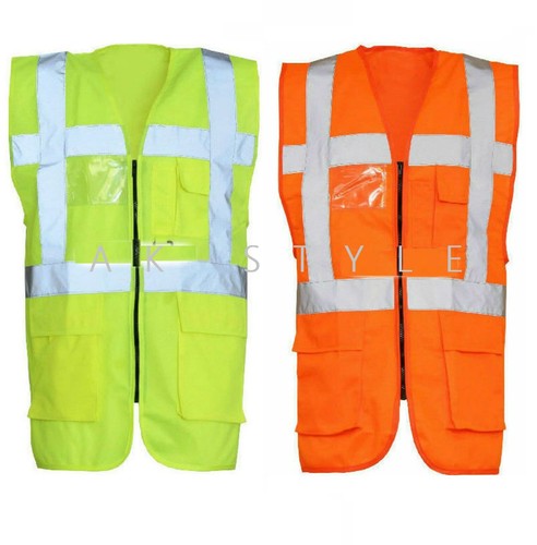 Haute visibilité gilet orange - gilet,