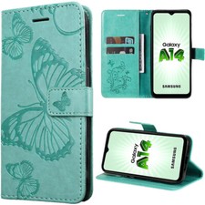 Coque Portefeuille pour Samsung Galaxy A14 A15 A16 A34 A53 A54 A55 A56 Papillon