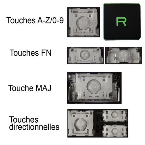 Touche clavier pour hp - clavier, fr