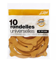 RONDELLE JOINTS BOCAUX TERRINE ° 100 MM / 10 LE PARFAIT NEUF