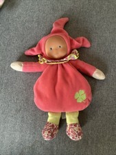 Doudou poupée lutin - o/, rose