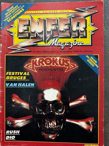 Enfer magazine krokus - enfer,