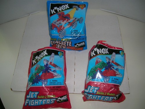 Nex concrete crew jet - k'nex, "concrete