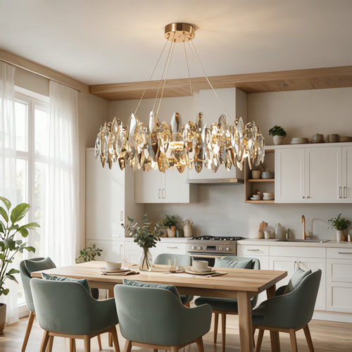 Lustre cristal pour chambre - cristal,