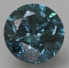 Diamant naturel bleu vif 56 - naturel,