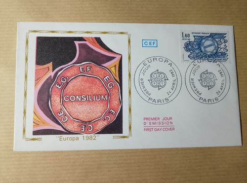 Enveloppe premier jour 1982 - jour,