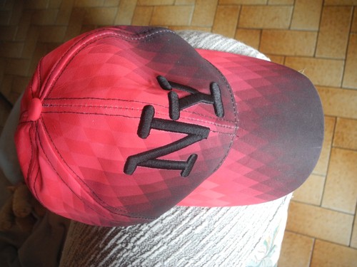 Casquette rouge bordeaux - ny,