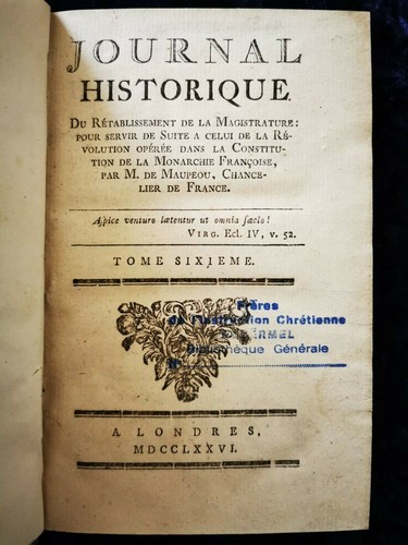 Journal historique la - journal,
