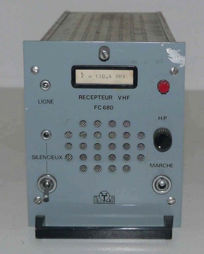 Récepteur vhf telerad 680 - récepteur, fc-680