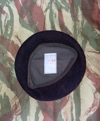 Béret armée française - béret, bleu
