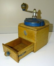 *ANCIEN MOULIN A CAFE BOIS PEUGEOT Montage queues d'aronde Collection Déco XXe