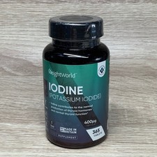 WEIGHTWORLD IODINE POTASSIUM 365 COMPRIMES – 09/27