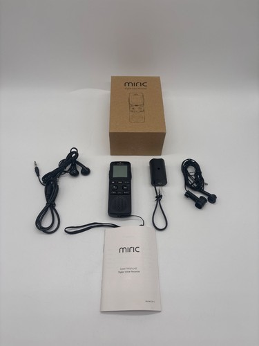 Dictaphone numérique miric - dictaphone,