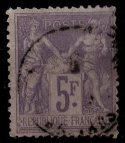 Type sage oblitéré - type,