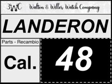 NOS [ 1X ] Landeron Cal. 48