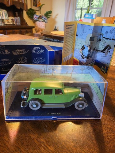 Tintin miniature car la - 1/43,