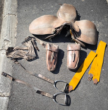 Selle fontes étriers sangle