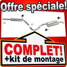Ligne pot d'échappement pour
