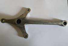 Pédalier vélo ancien vintage acier 3 trous manivelle 170 mm