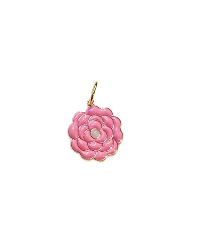 Chanel camelia charm - charm, rose