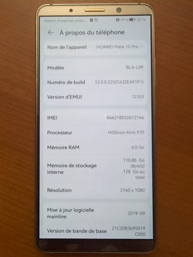 Huawei mate pro - pro, 128