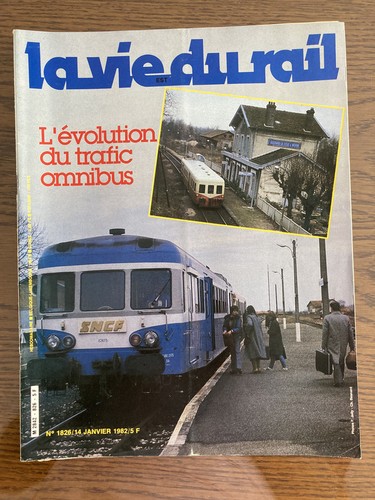 Vie rail 1982 1826 saillat - du,