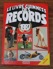 LE LIVRE GUINESS DES RECORDS - 1987 - Edition N°1 - EN COULEURS - TRES BON ETAT