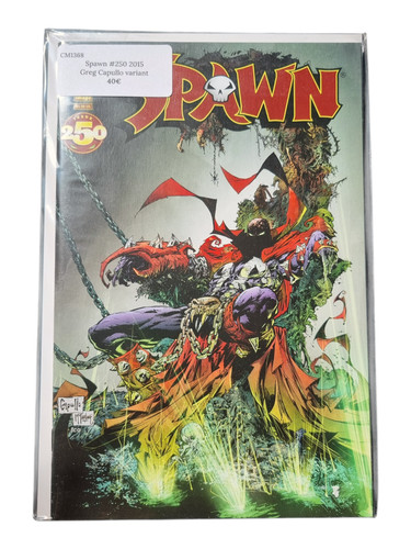Spawn 250 2015 greg capullo - spawn,