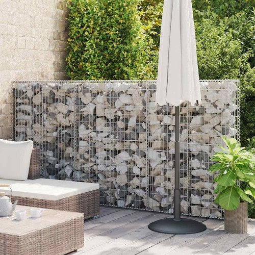 Mur gabion couvercles - mur, acier