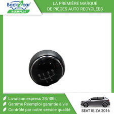 ? POMMEAU LEVIER VITESSES SEAT IBIZA 1.4 TDI ➤6P0711113ELKG ?