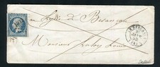 Rare lettre du Deschaux pour