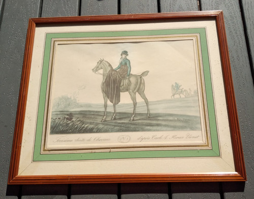 Ancienne lithographie gravure - lithographie,
