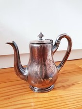 Théière ancienne Gerbruder Hepp poinçons Grand Hôtel des Palmiers Nice France