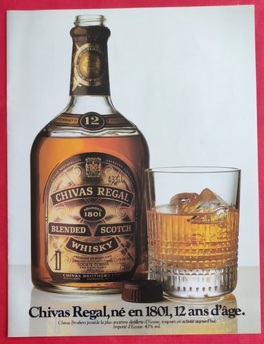 Publicité presse boisson - publicité, de