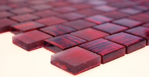 Mosaïque translucide crystal