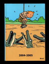 AGENDA 2004-2005. Tintin et les crocodiles. Moulinsart 2004. Etat neuf (E40)