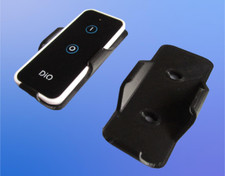 Support Mural pour Télécommandes DIO 54791 couleur noir ou blanc.