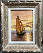 Claude SARGUE (XXe) Huile