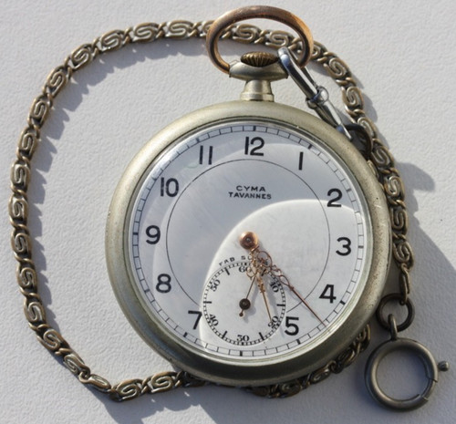 Montre gousset cyma - de,