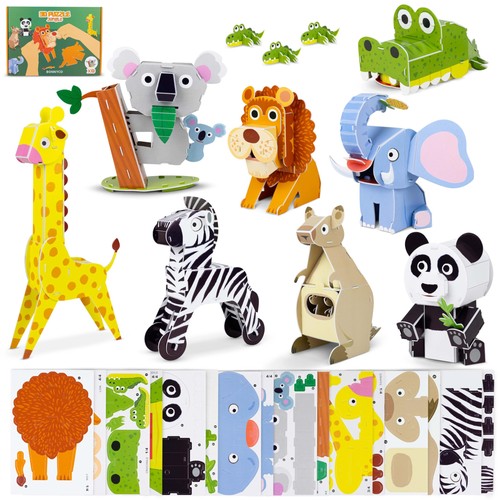 Bonnyco puzzles for kids - 3d,