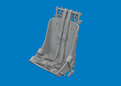 47d razorback seat - seat, w/