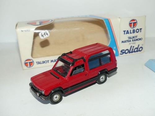 Talbot matra rancho - talbot, rouge