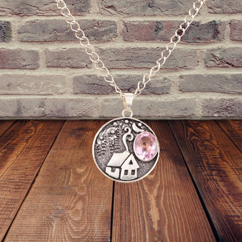 Pendentif artisanal neuf - , en