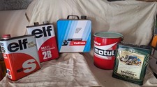 LOT DE BIDONS D'HUILE